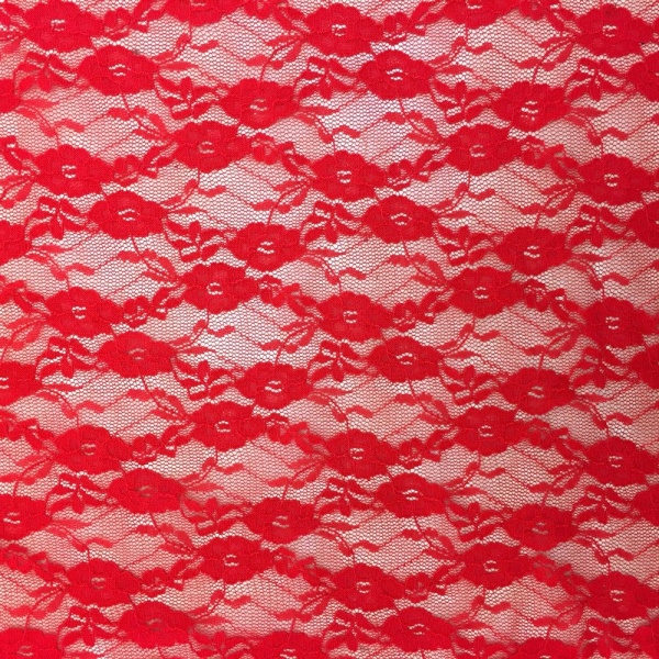 Stretch Lace Red